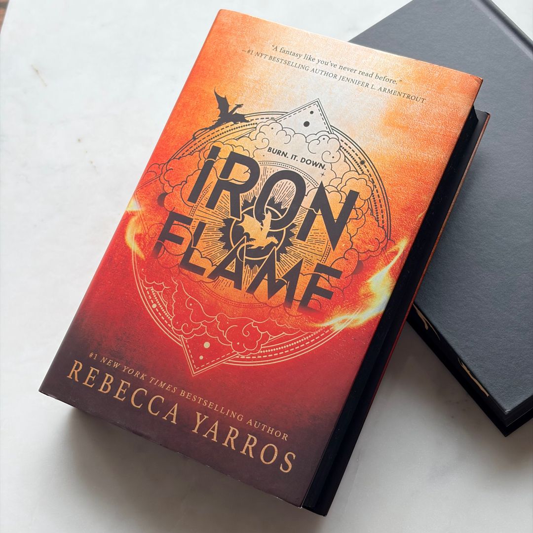 Iron Flame (Sprayed Edges)