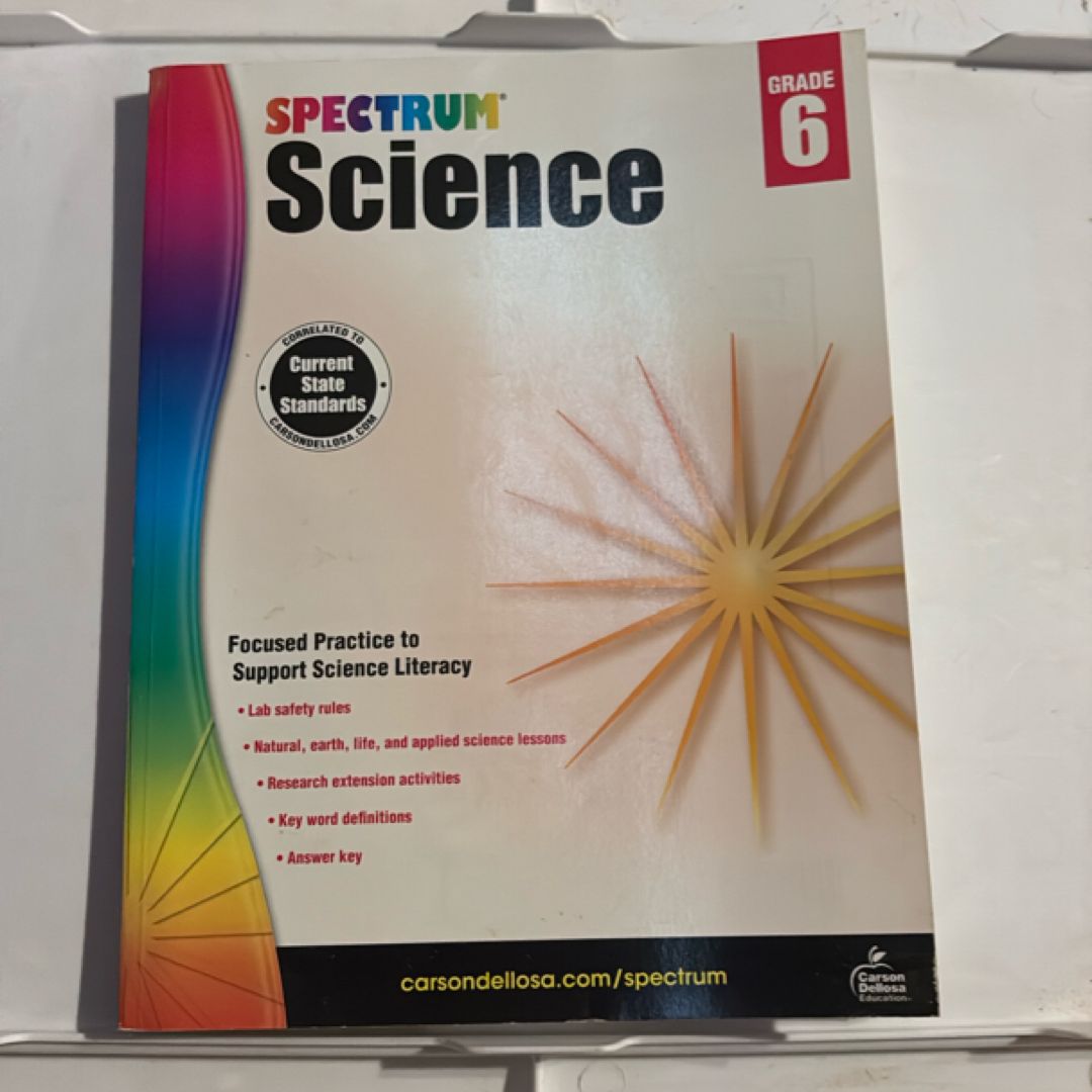 Spectrum Science, Grade 6