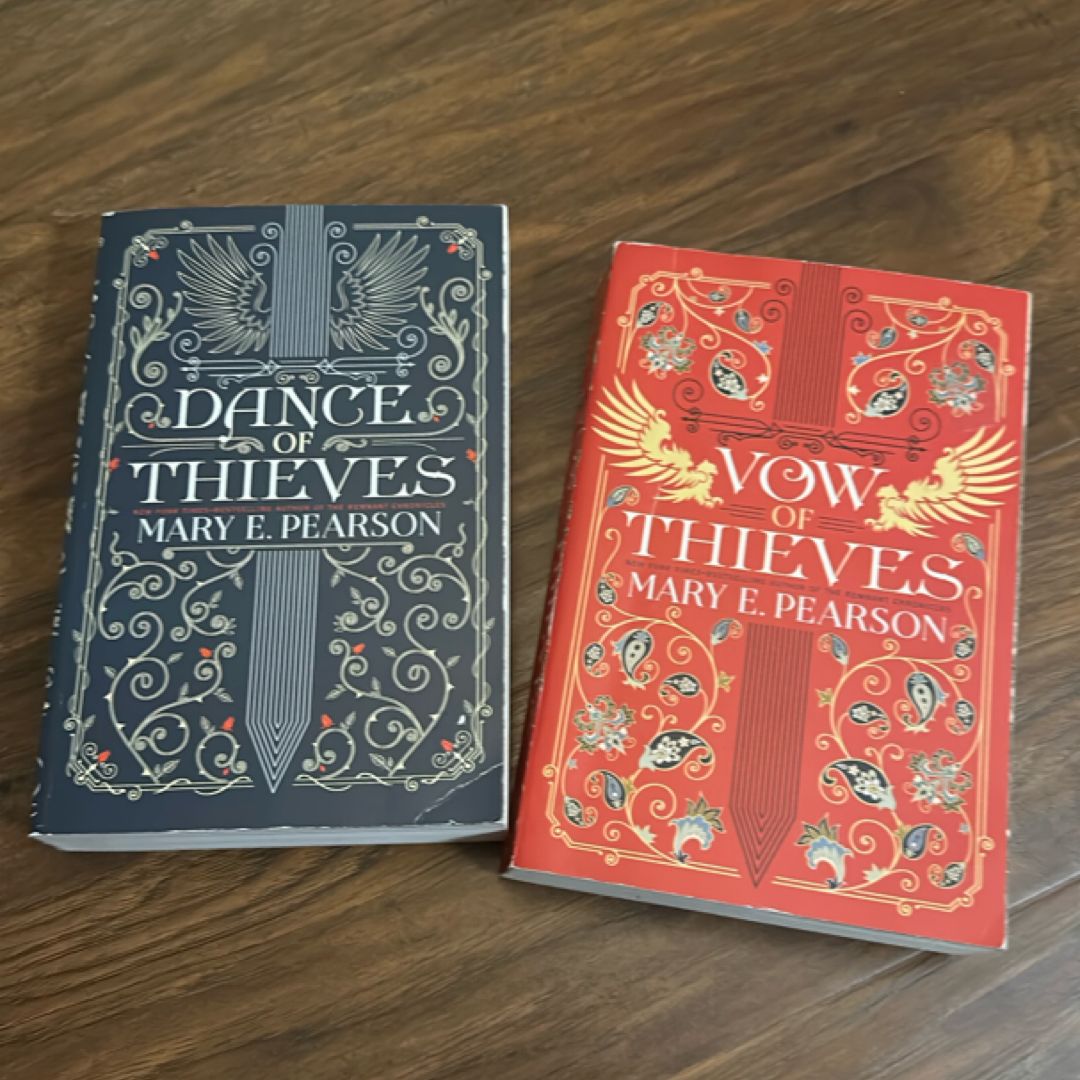 Mary E Pearson 2 Books Collection Set (Dance of Thieves, Vow of Thieves)