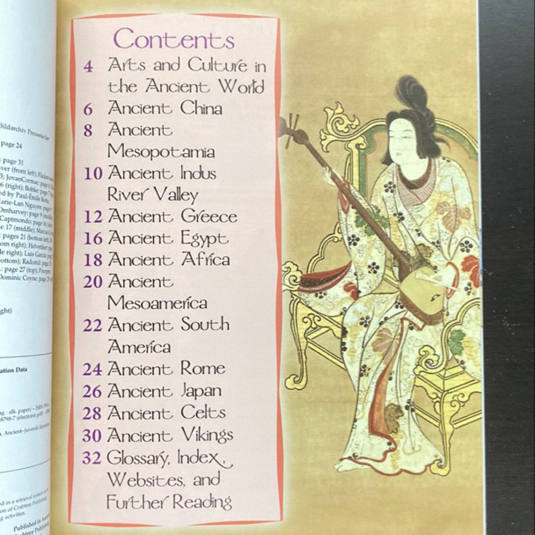 Arts and Culture in the Ancient World by Reagan Miller, Hazel ...