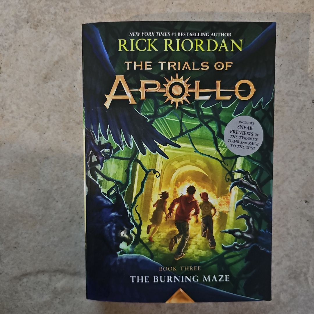 The Burning Maze (Trials of Apollo, Book Three)