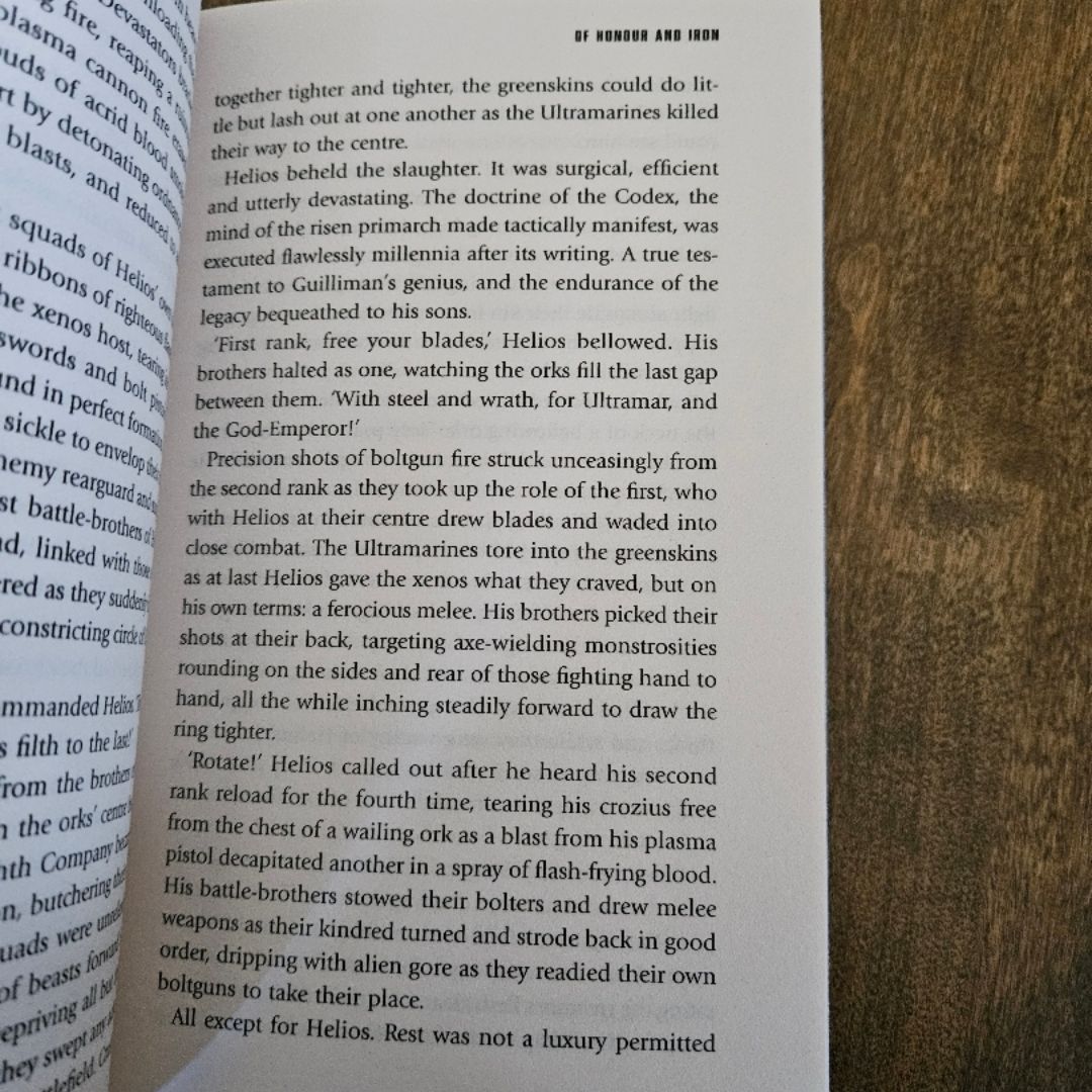 Of Honour and Iron - Space Marine Conquests 