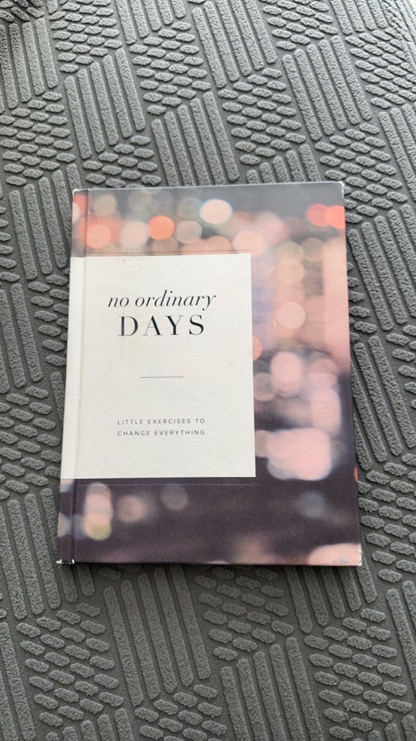 No Ordinary Days