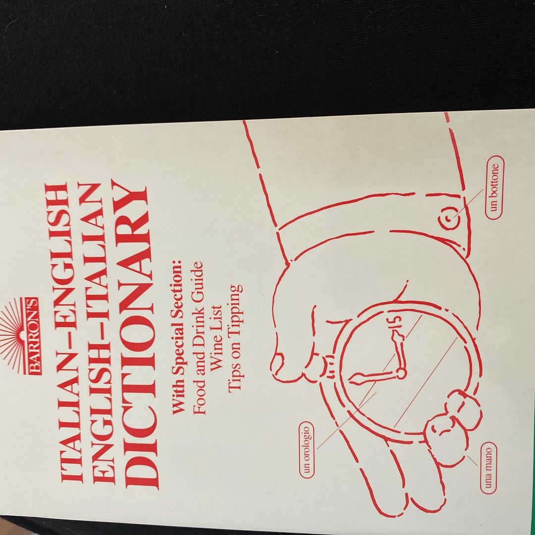 Italian-English, English-Italian dictionary