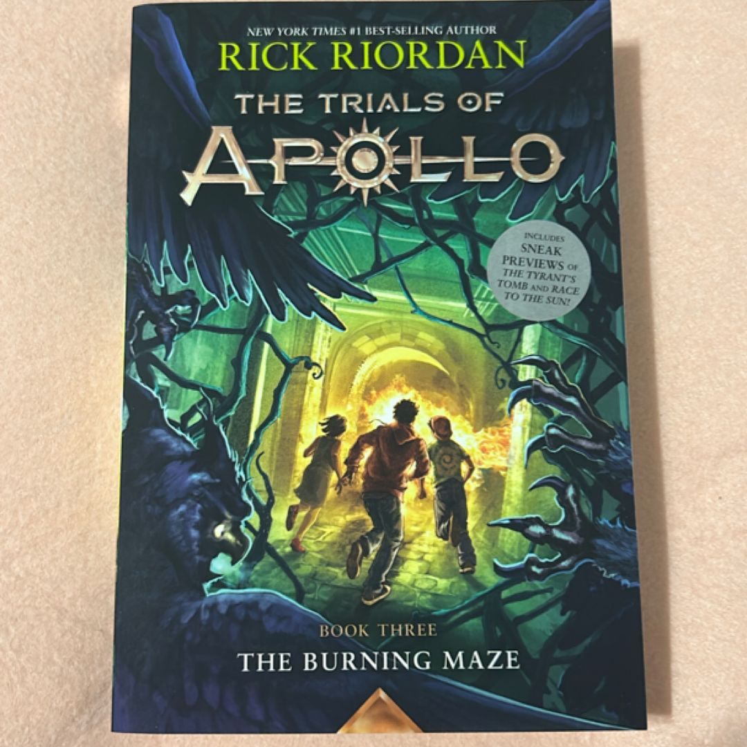 The Burning Maze (Trials of Apollo, Book Three)
