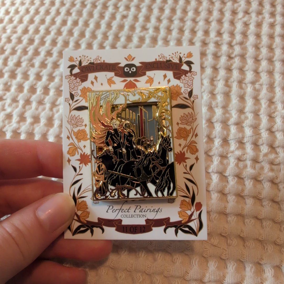 The Hunger Games Owlcrate Exclusive Perfect Pairings pin