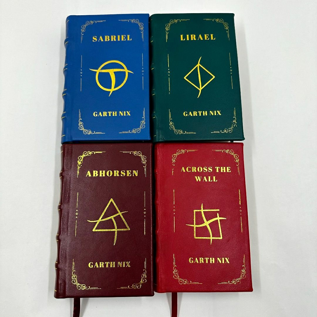 Masterwork: Sabriel, Lirael, Abhorsen, Across the Wall by Garth Nix Leather-Bound
