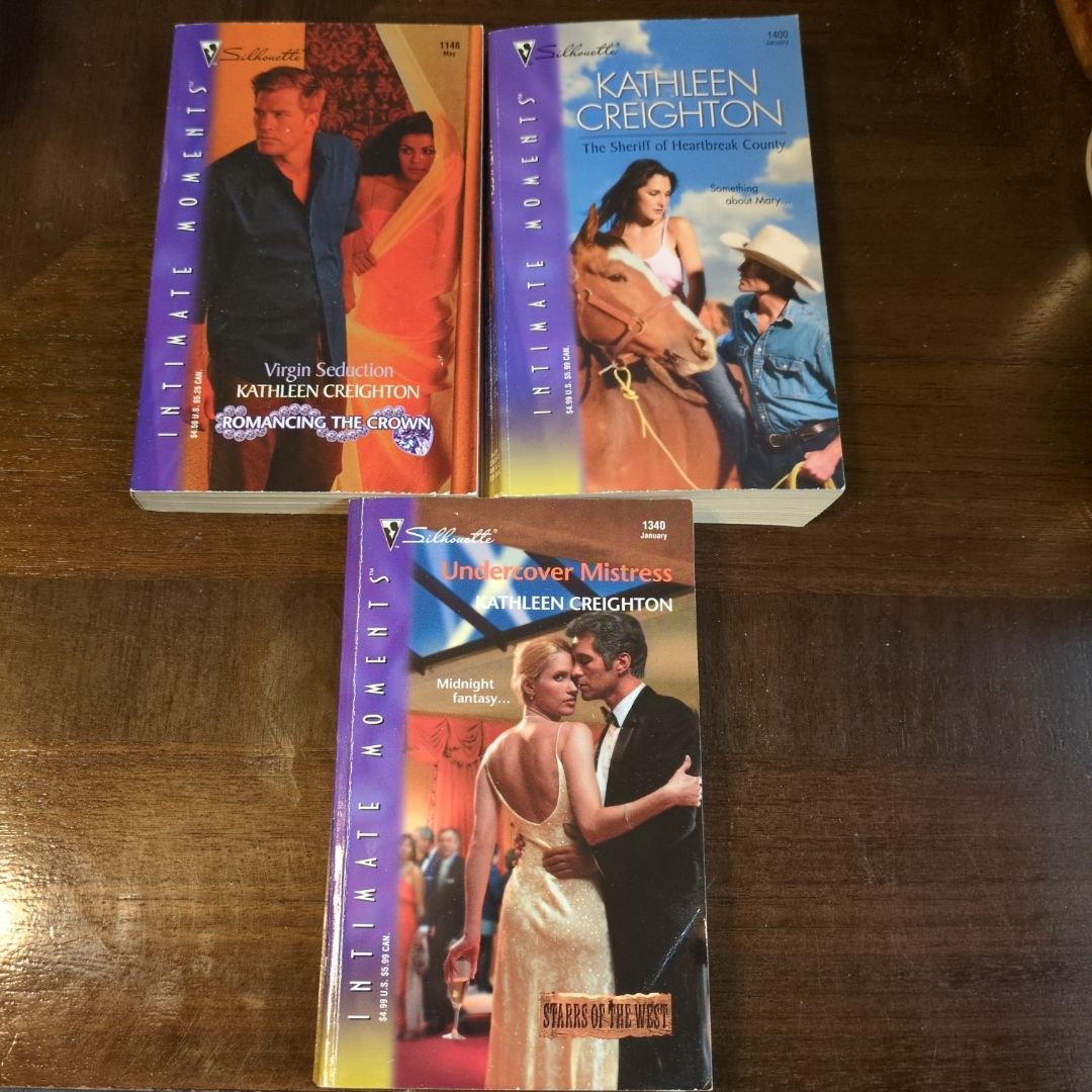 Undercover mistress; The sheriff of heartbreak county; Virgin Seduction