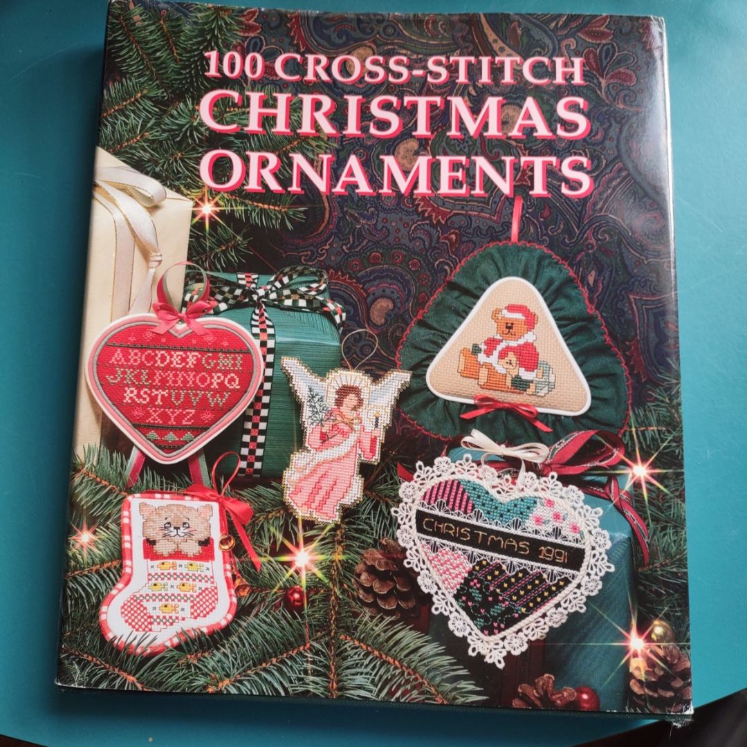 One Hundred Cross-Stitch Christmas Ornaments
