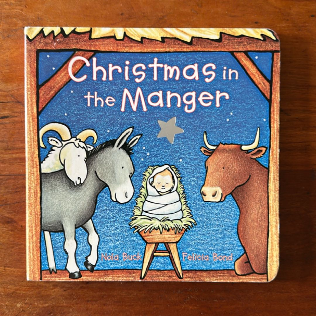 Christmas in the Manger Board Book