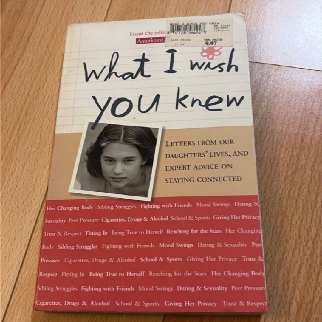 What I Wish You Knew