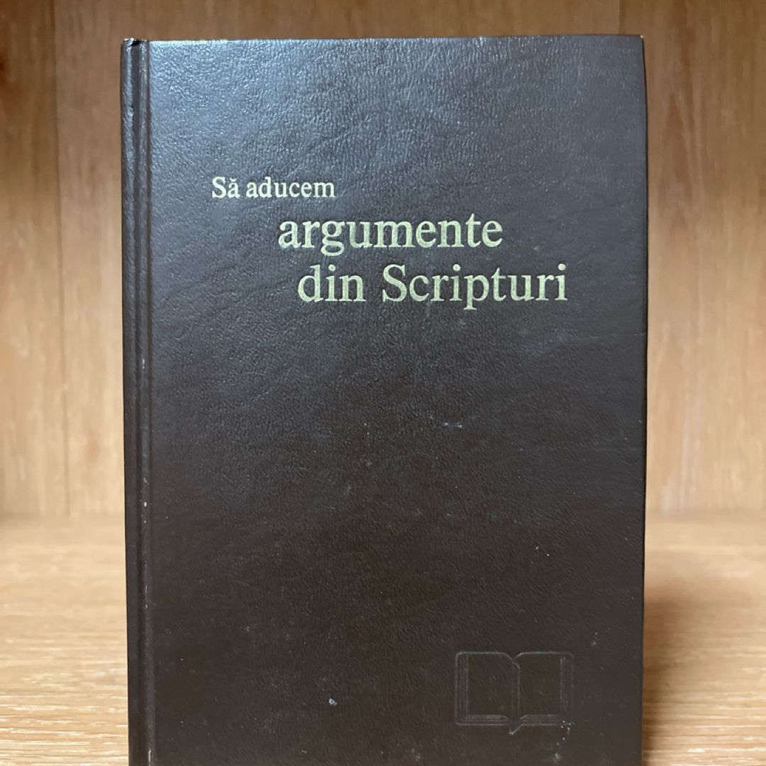 Sa aducem argumente din Scripturi