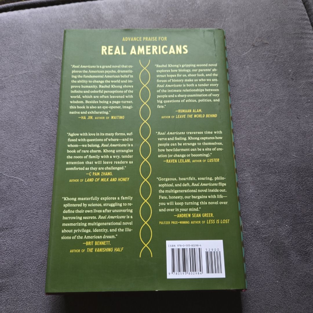 Real Americans by Rachel Khong