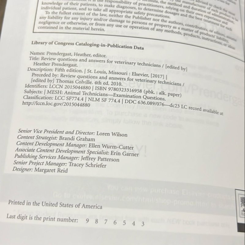 Review Questions and Answers for Veterinary Technicians