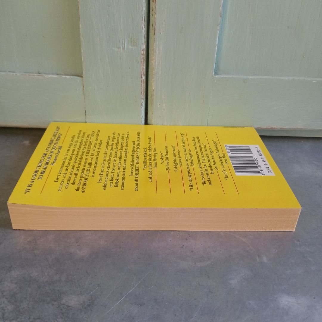 1,911 Best Things Anybody Ever Said