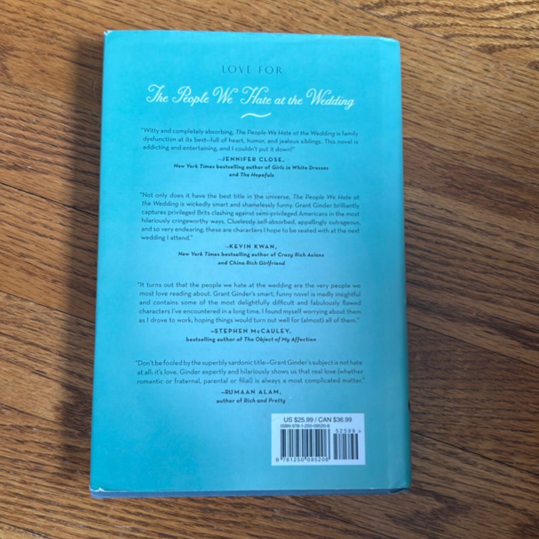 The People We Hate at the Wedding