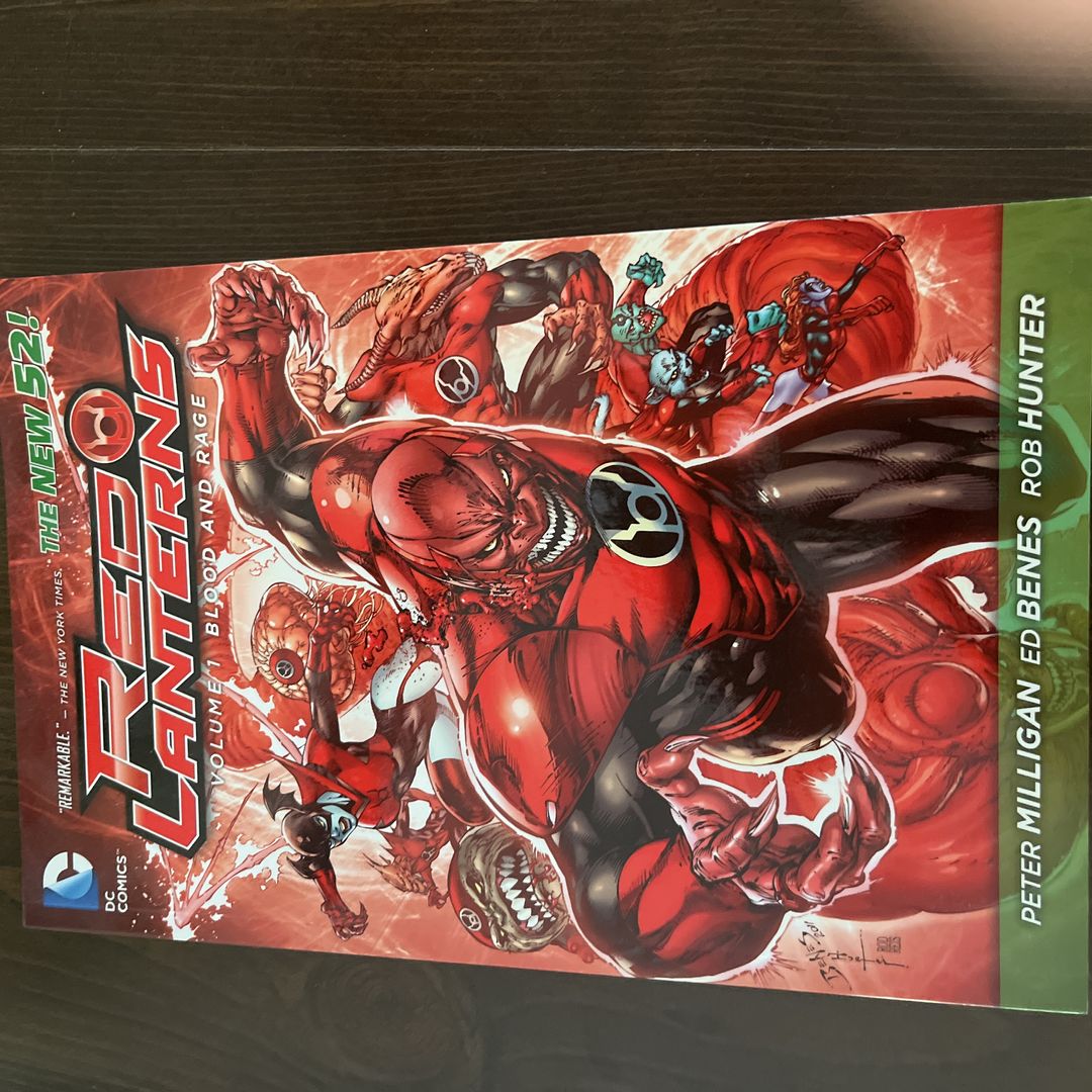 Red Lanterns Vol. 1: Blood and Rage (the New 52)