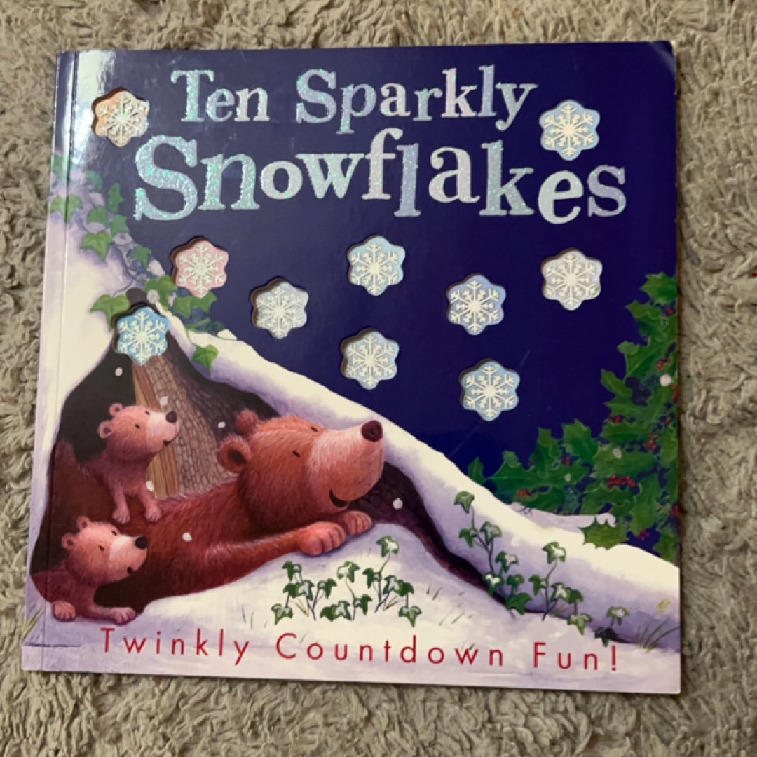 Ten Sparkly Snowflakes