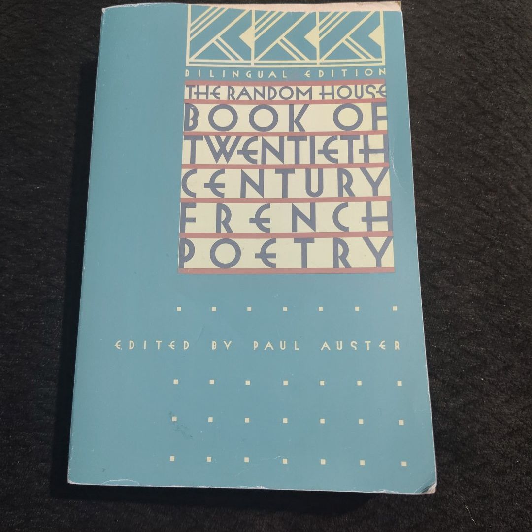 The Random House Book of 20th Century French Poetry