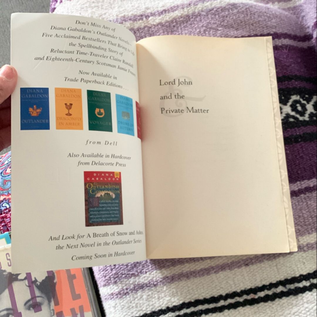 Lord John and the Private Matter