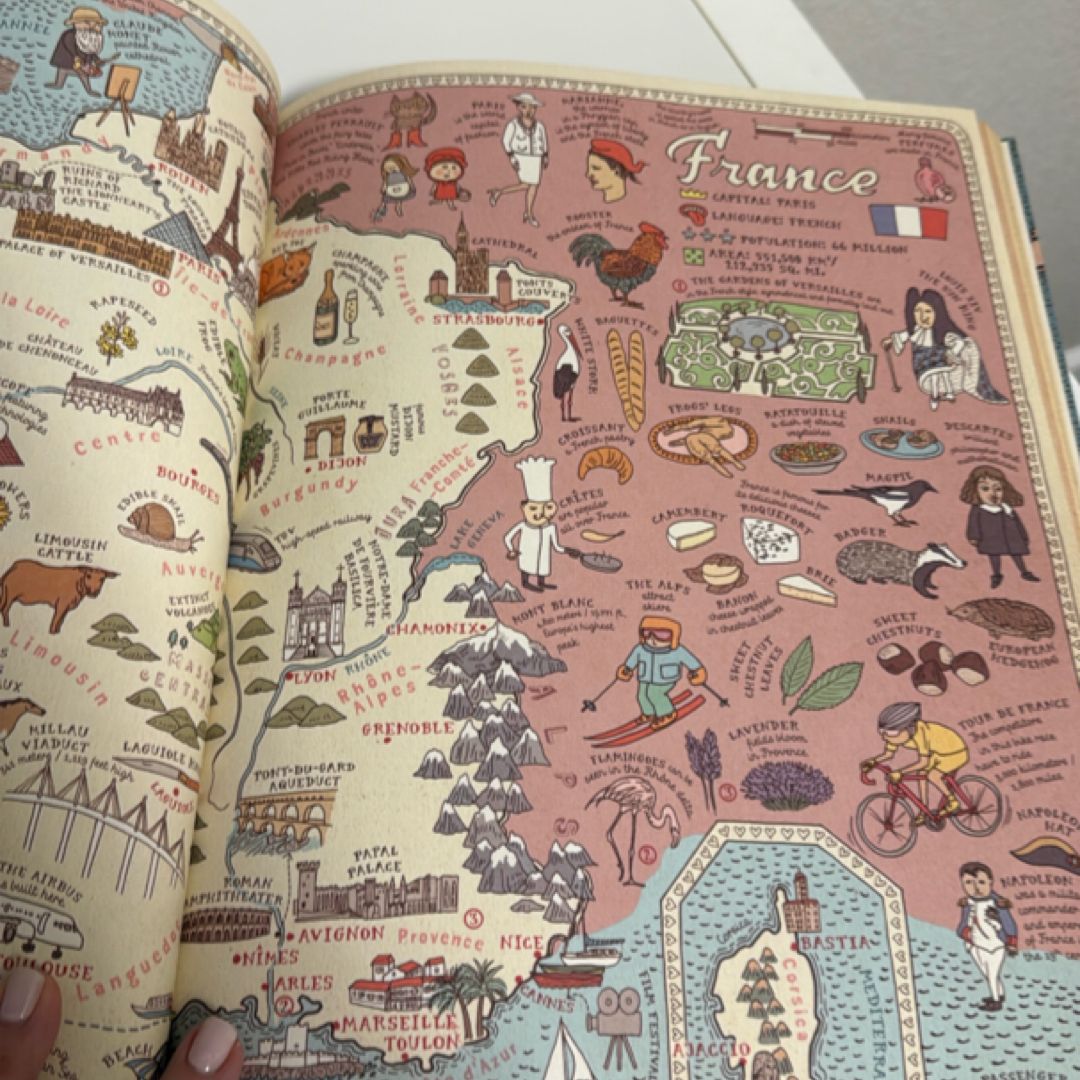 Maps by Aleksandra Mizielinska, Daniel Mizielinski