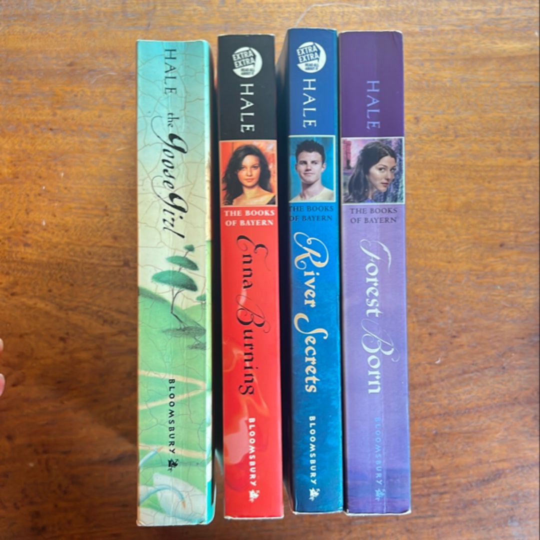 The Books of Bayern (Goose Girl, Enna Burning, River Secrets, Forest Born)
