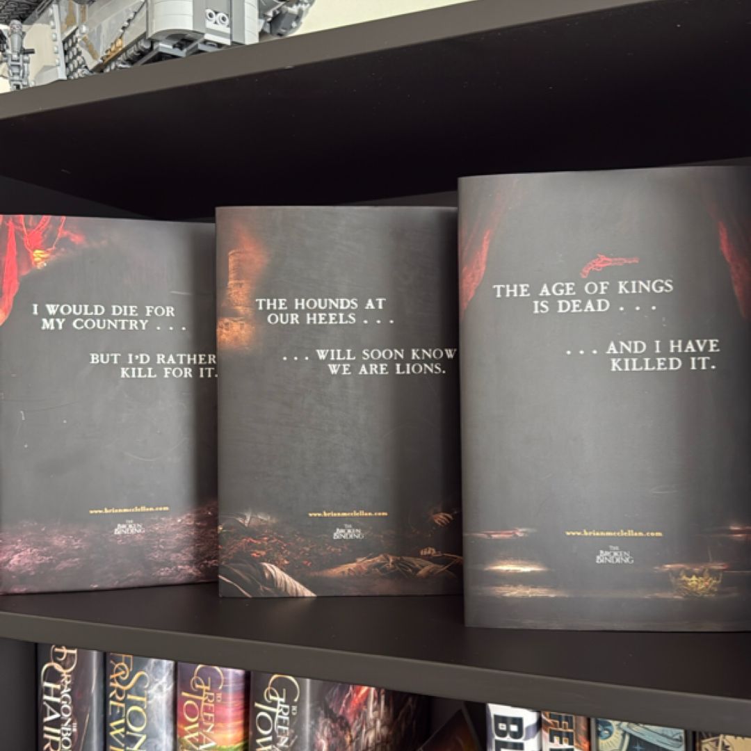 The Powder Mage Trilogy by Brian McClellan, Hardcover | Pangobooks