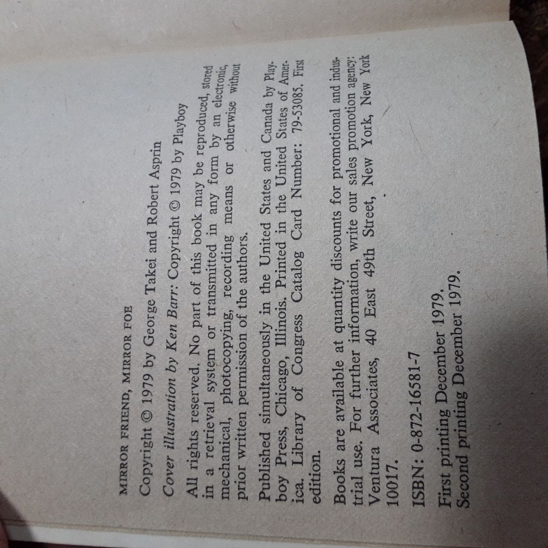 Mirror Friend, Mirror Foe