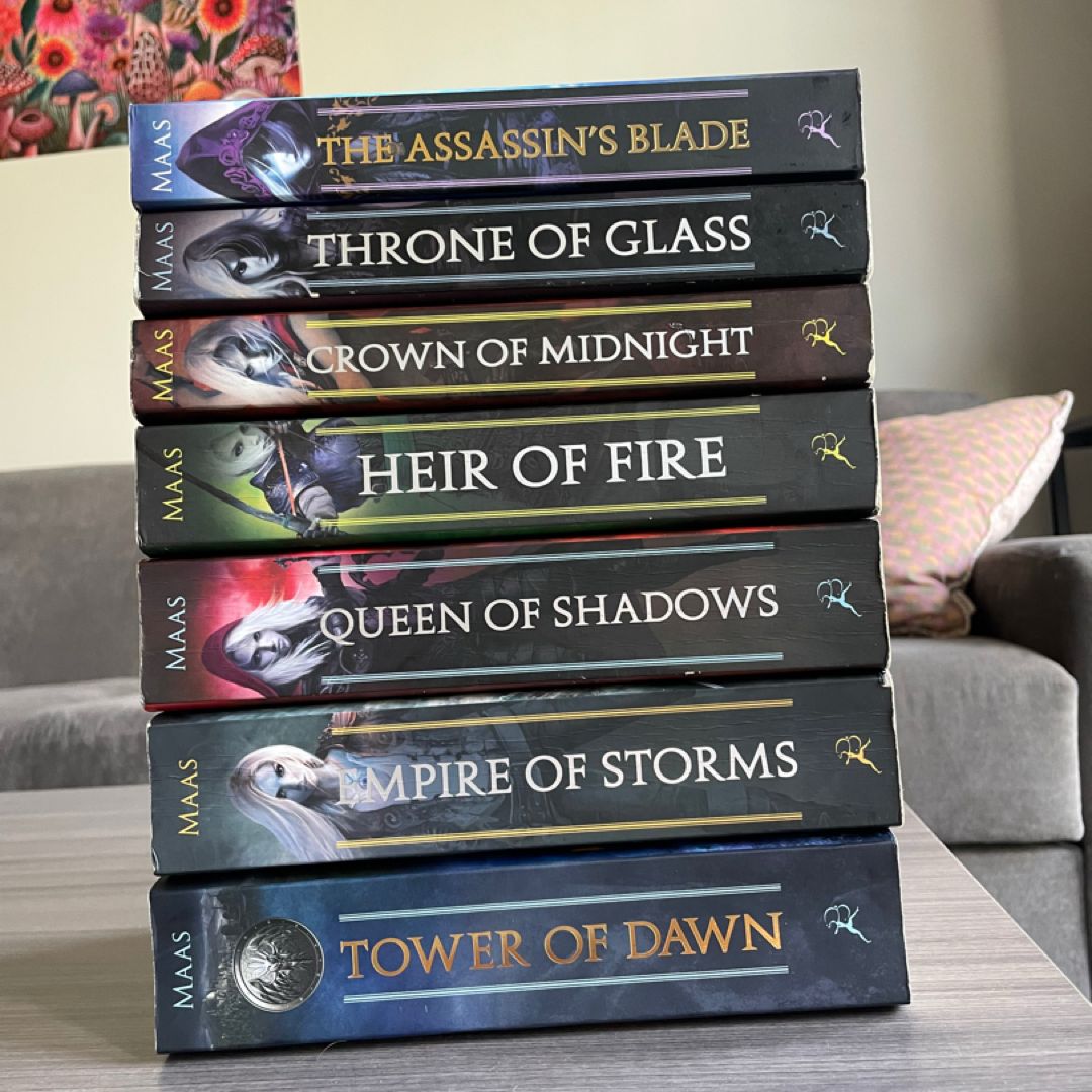 *OOP Paperback Throne of Glass FREE SHIPPING