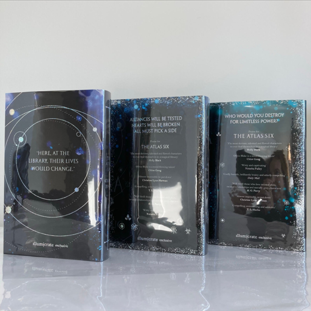 Illumicrate The Atlas Six, The Atlas Paradox & The Atlas Complex