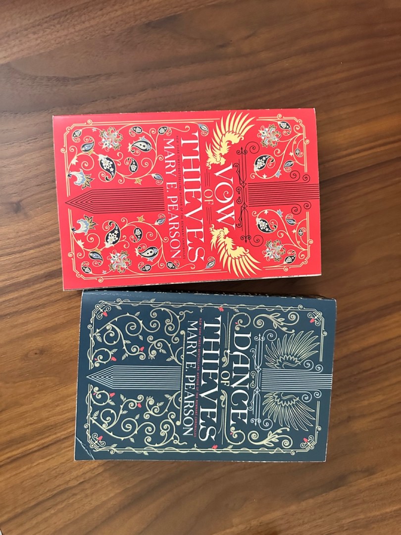Mary E Pearson 2 Books Collection Set (Dance of Thieves, Vow of Thieves)