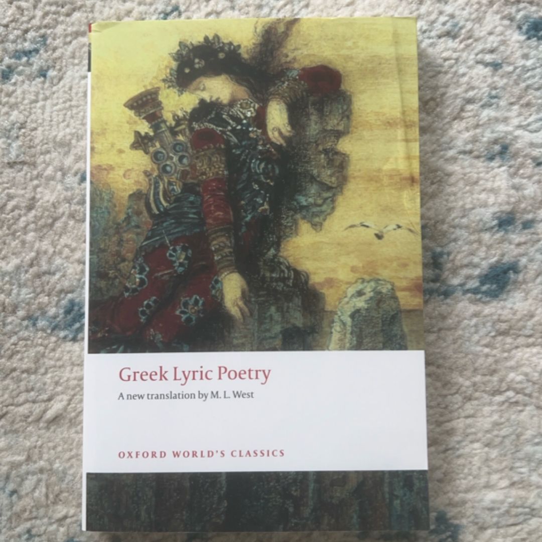 Greek Lyric Poetry