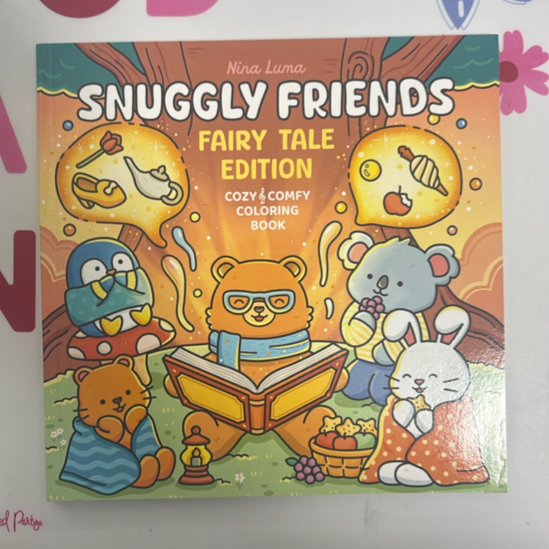 Snuggly Friends  Coloring Book
