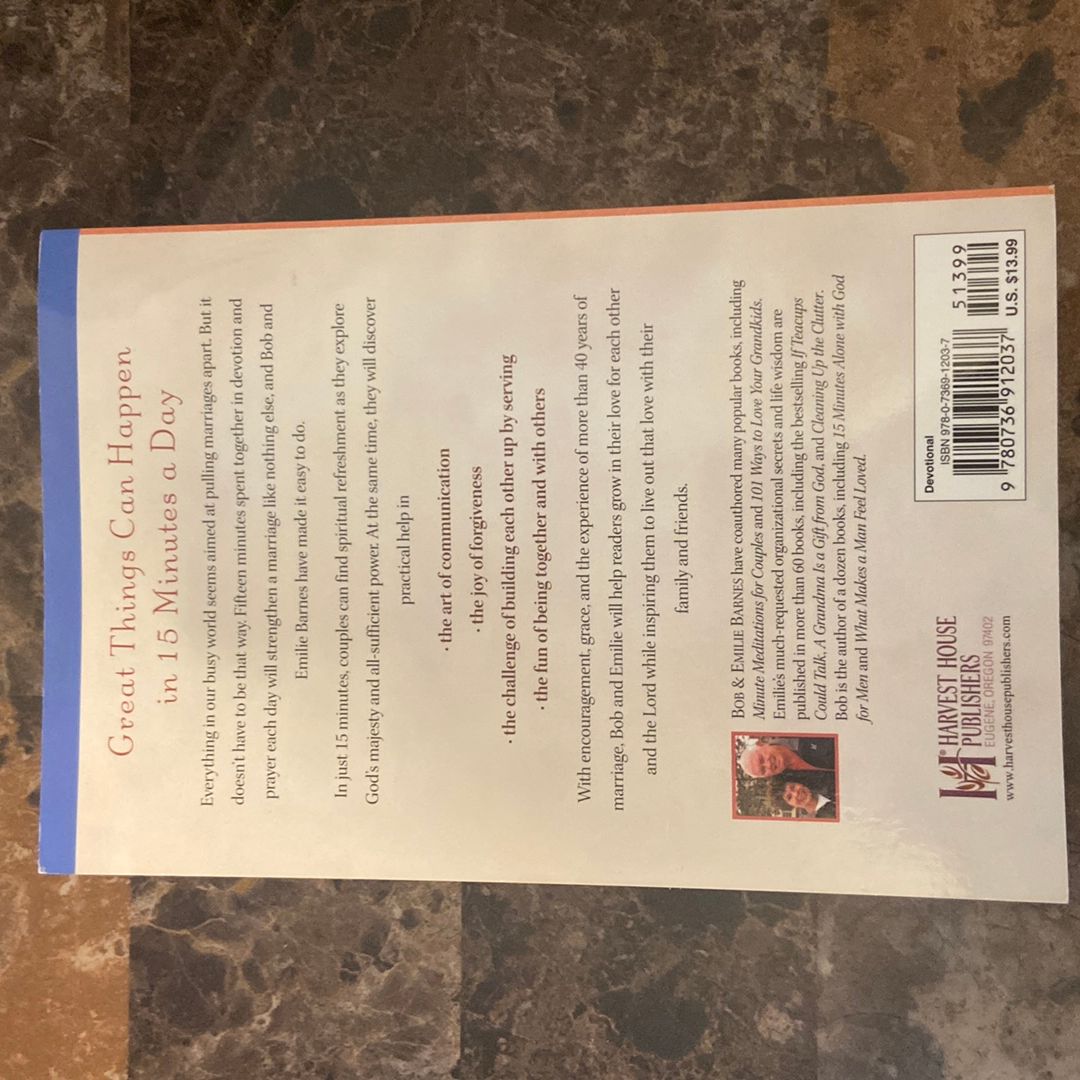 15-Minute Devotions for Couples