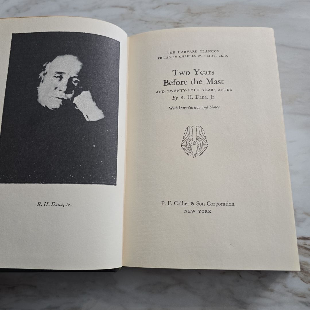 Two years before the mast and 24 years after 