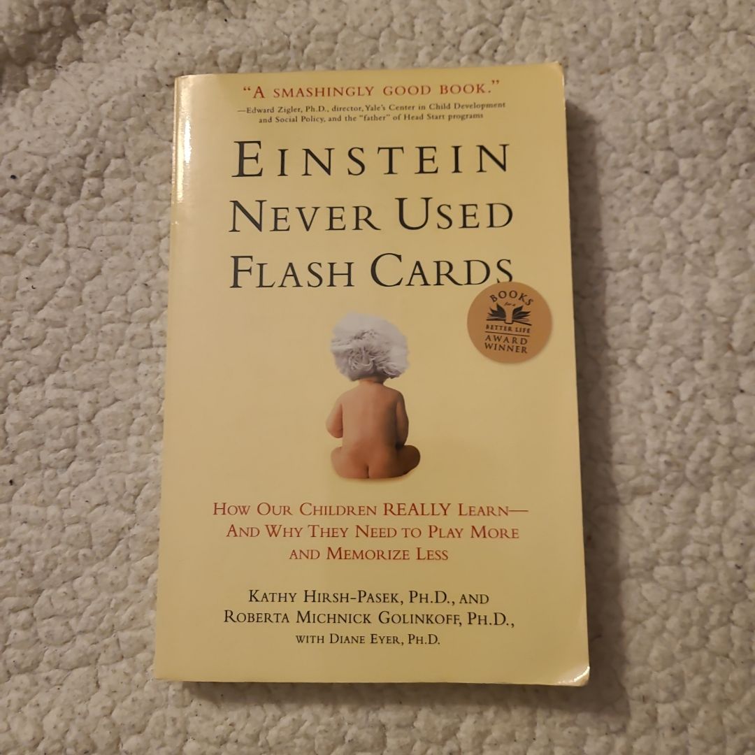 Einstein Never Used Flash Cards by Roberta Michnick Golinkoff