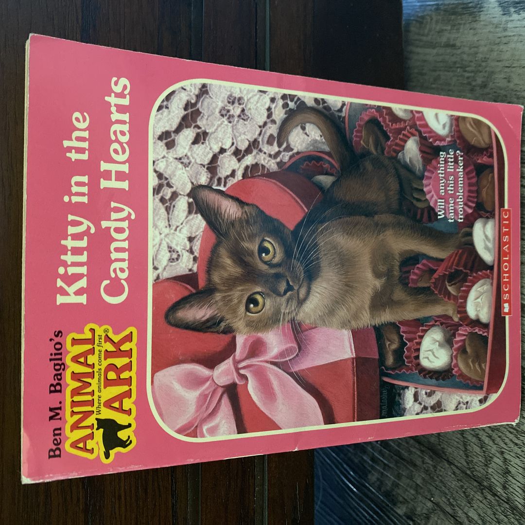 Kitty in the Candy Hearts
