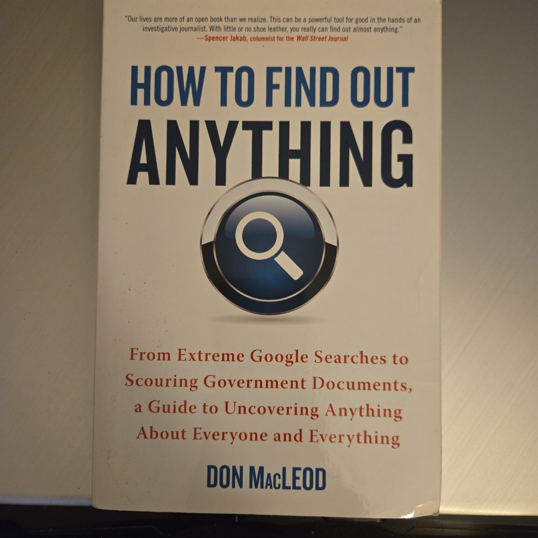 How to Find Out Anything