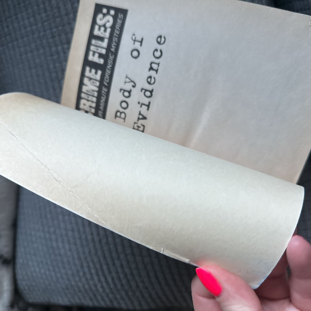 CRIME FILES: Four Minute Forensic Mysteries