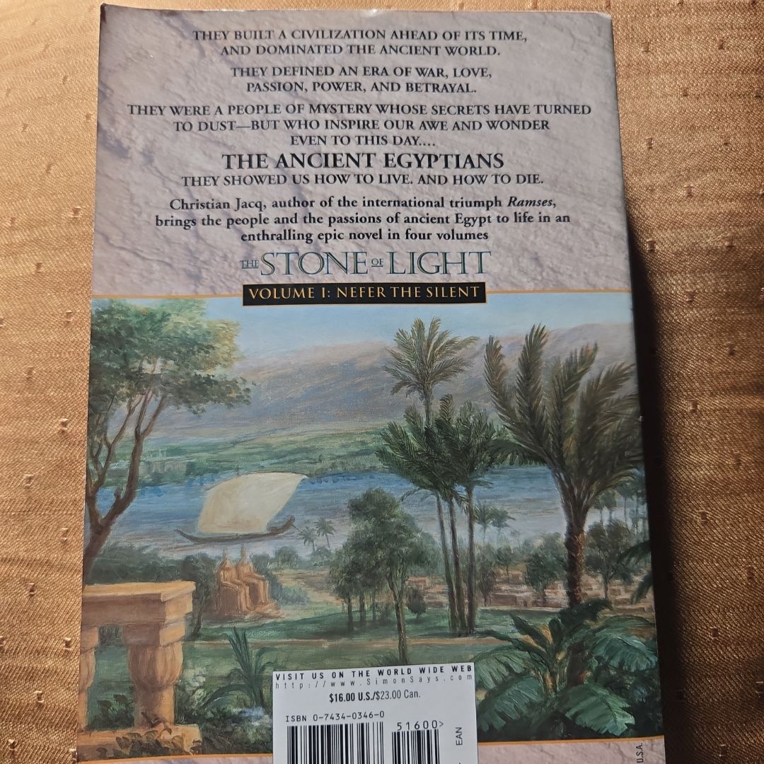 Nefer the Silent by Christian Jacq