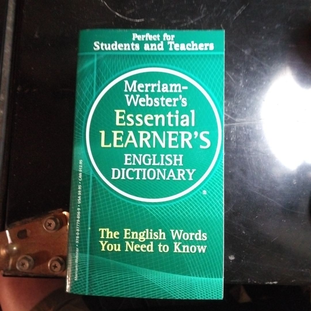 Merriam-Webster's Essential Learner's English Dictionary