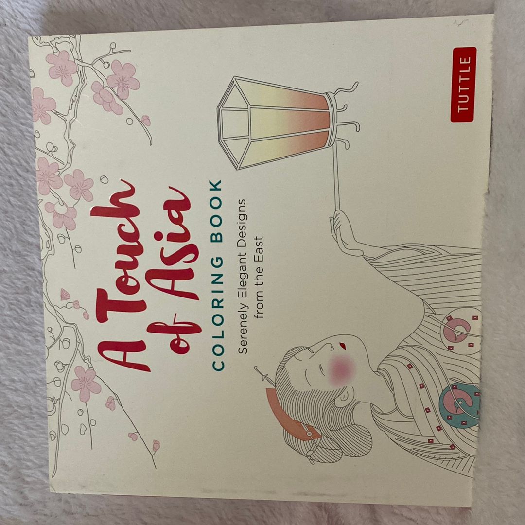 Touch of Asia Colouring Book