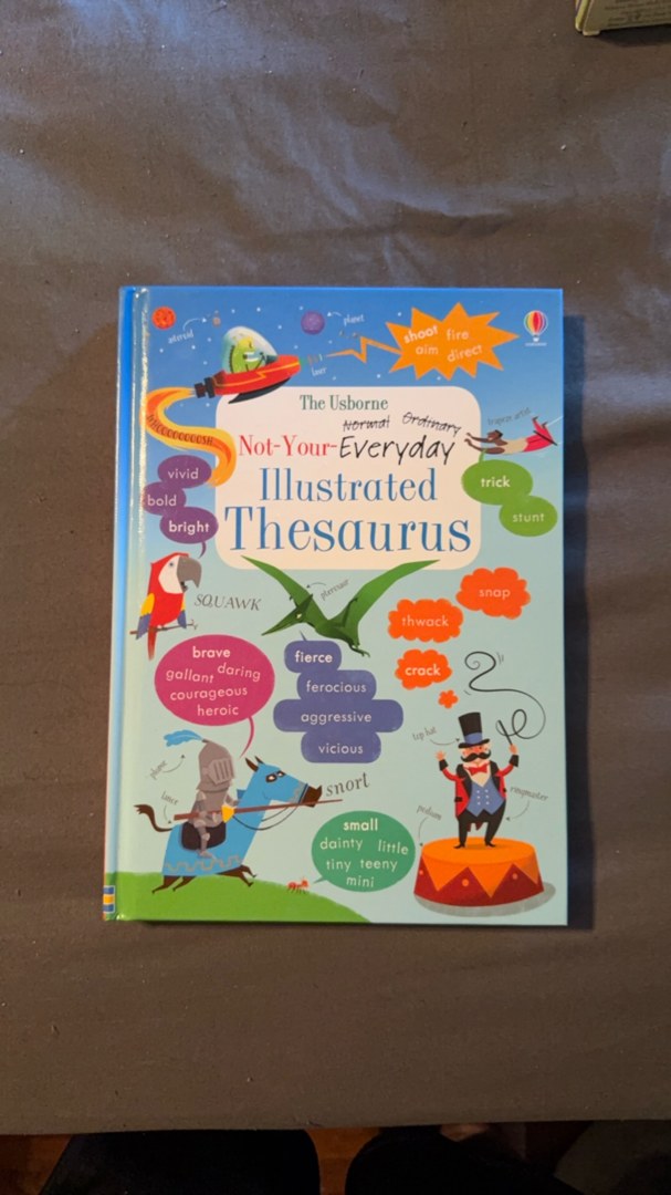 The Usborne Not-your-everyday Illustrated Thesaurus
