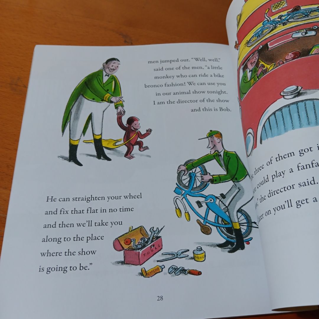 Curious George Rides a Bike