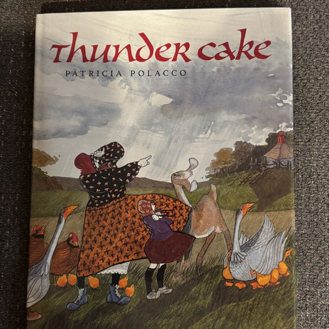 Thunder Cake *first edition signed