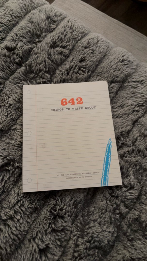 642 Things to Write About