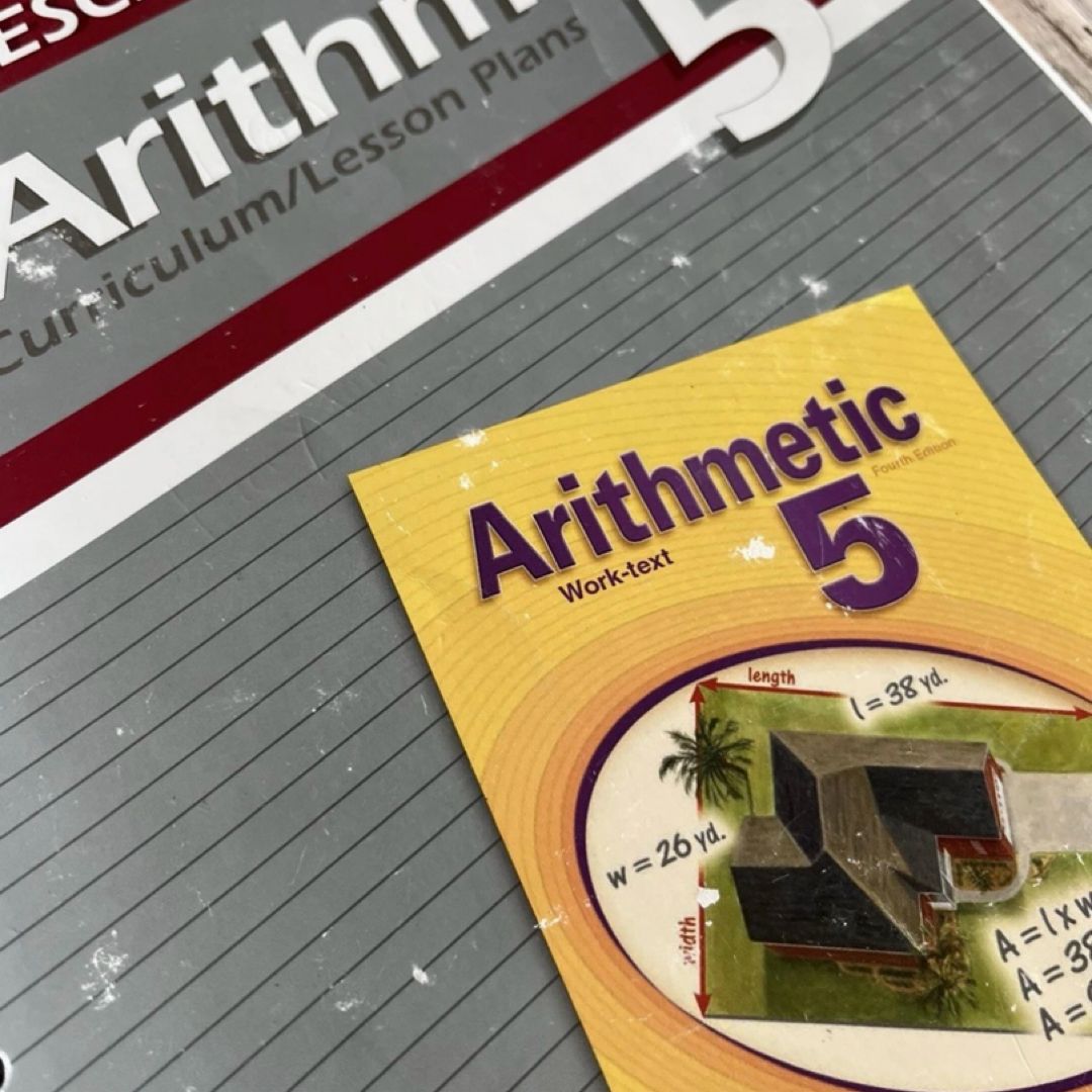 Abeka Arithmetic Grade 5 Curriculum Lesson Plans 5th Grade Fourth ...
