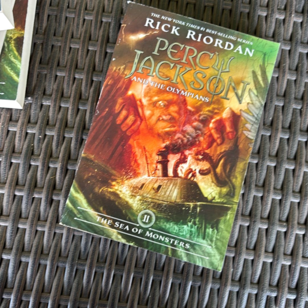 Percy Jackson and the Olympians 5 Book Paperback Boxed Set (new Covers W/poster)