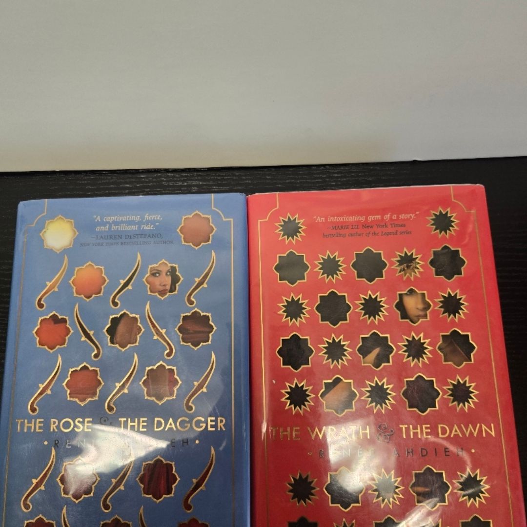 The Rose and the Dagger & The Wrath and the Dawn By Renée Ahdieh 2 Books Collection Set