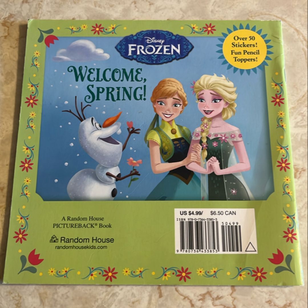 Welcome, Spring! (Disney Frozen) by RH Disney